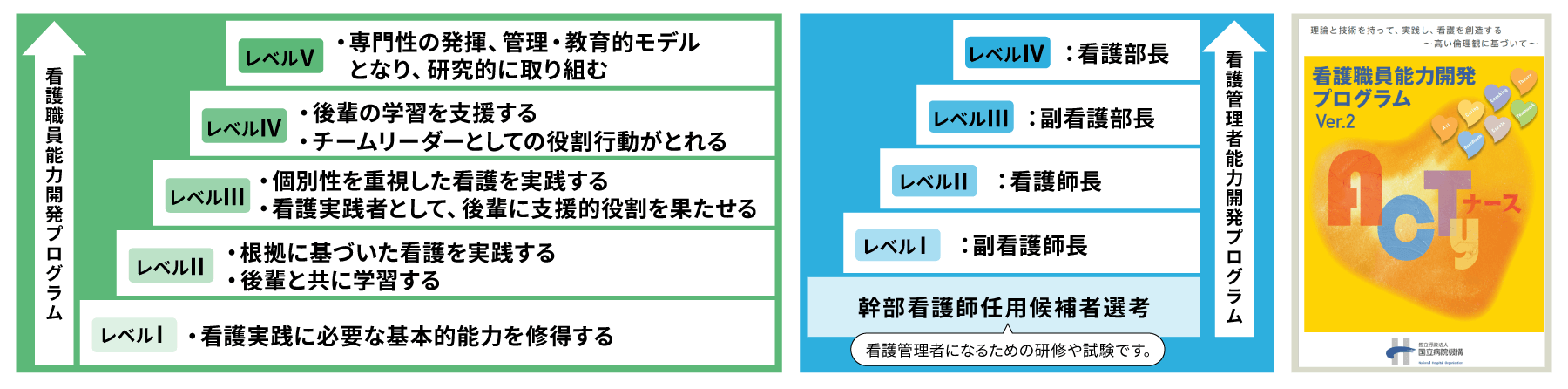 看護職員能力開発プログラム図