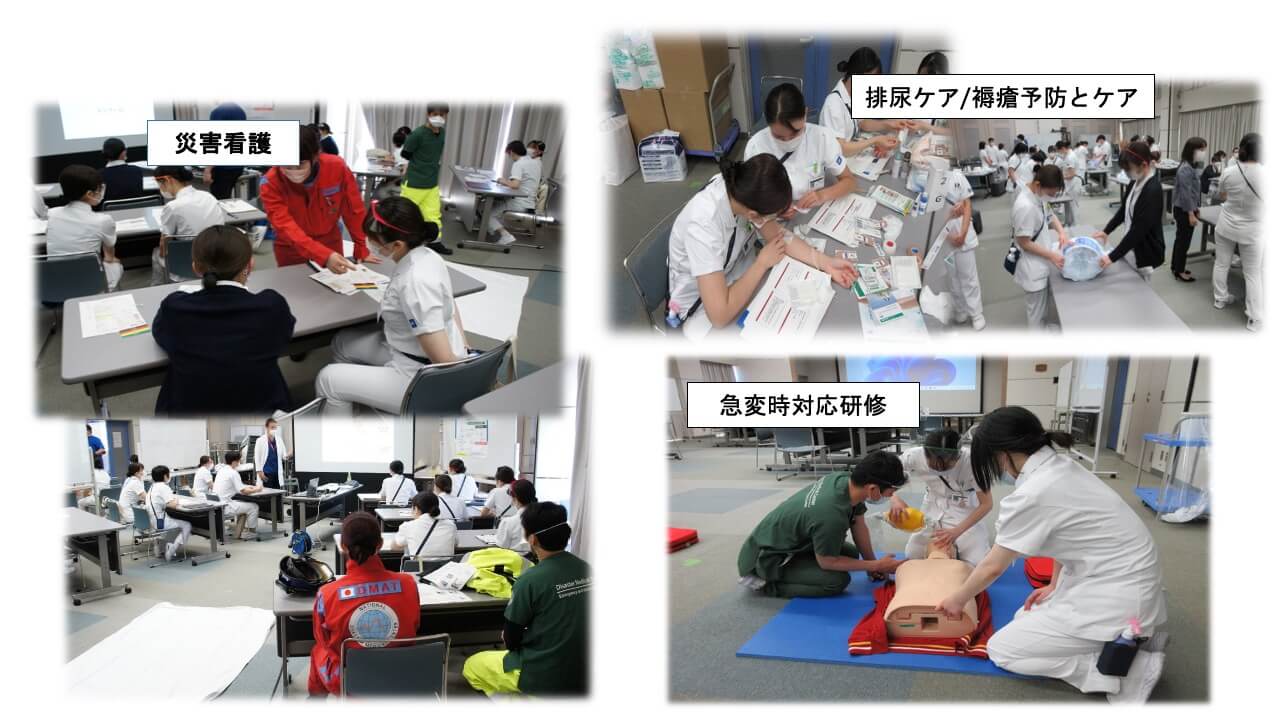 新人看護師対象研修の様子写真